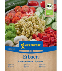 BIO Hrách setý - bio semena na klíčení - 50 g